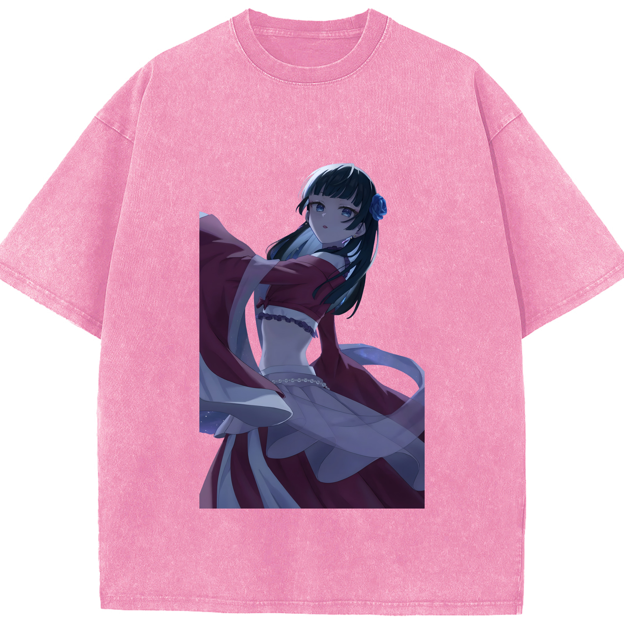 （画像用） 薬屋のひとりごと The Apothecary Diaries 綿100% ヴィンテージ風 半袖Tシャツ（フロントプリント）